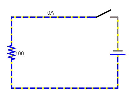 circuito electrico en funcionamiento