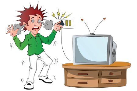 Descargas electricas por aparatos electricos