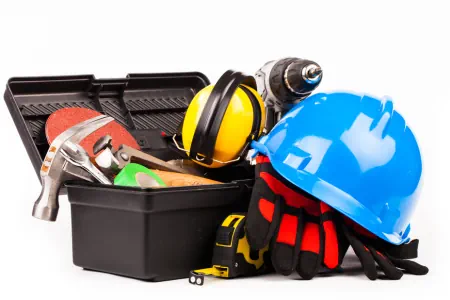 Caja de herramientas para electricista