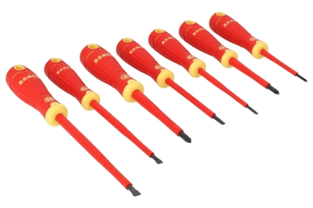 Desarmadores o destornilladores aislados