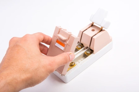 Llave cuchilla monofasica