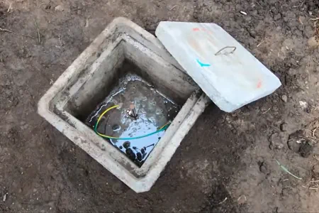 Caja de registro para pozo a tierra