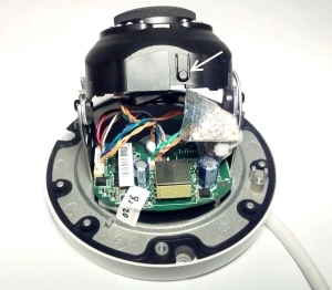 Boton de reset de camara ip hikvision