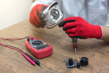 Mantenimiento de equipos de seguridad electrónica